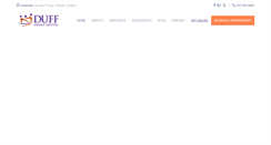 Desktop Screenshot of dufffamilydental.com